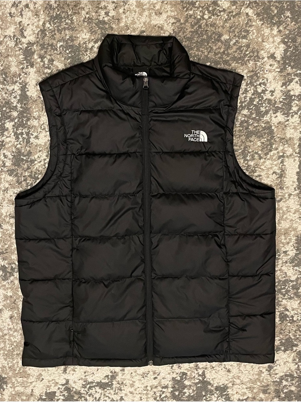 The North Face Black Quilted Down Vest